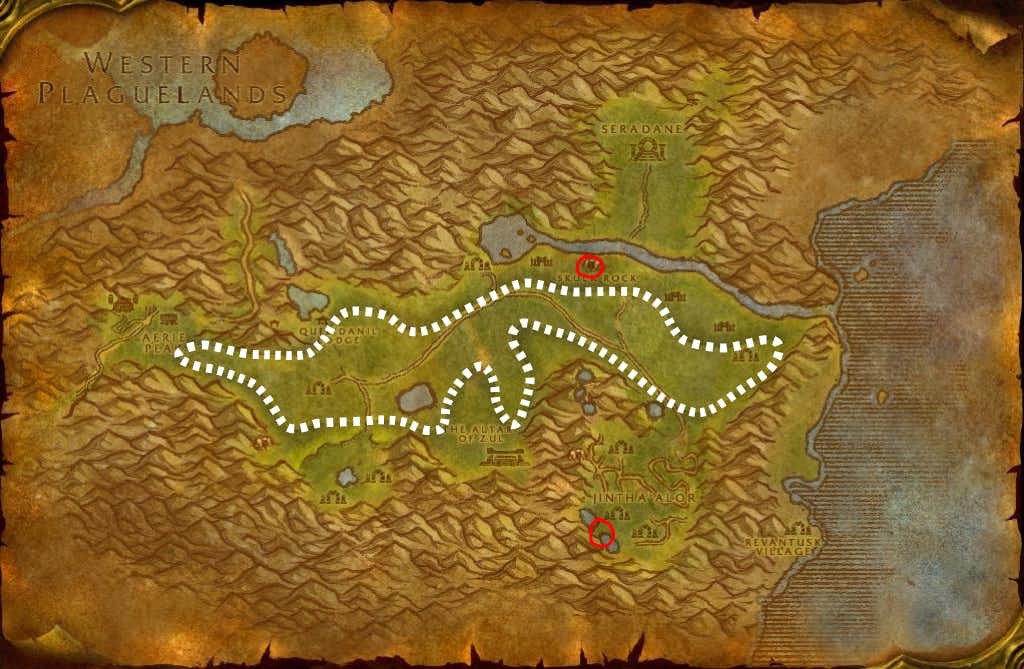 Hinterlands Herbalism Leveling Route